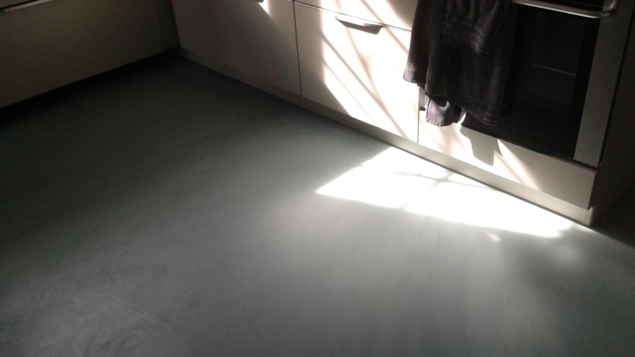 Sol résine aspect béton
